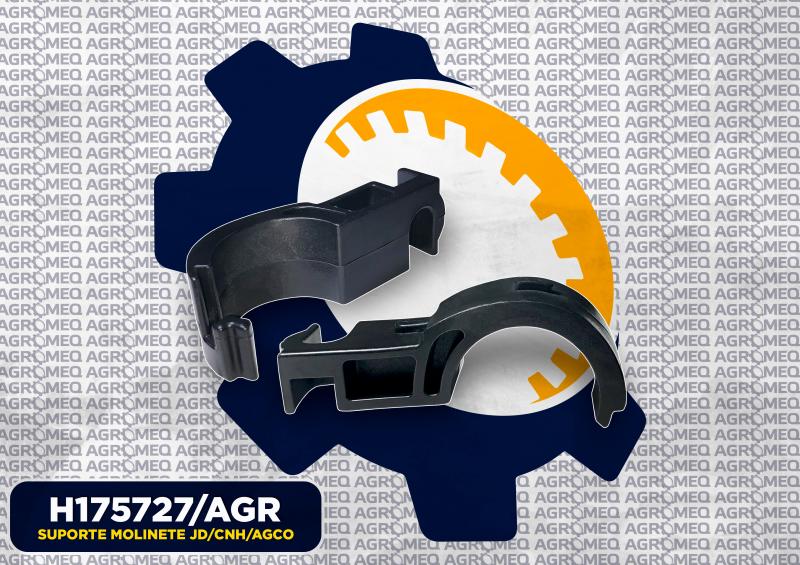 SUPORTE MOLINETE JD/CNH/AGCO H175727/AGR